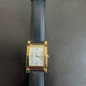 Vintage Coach Gold and Black Men's Watch
